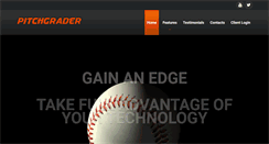 Desktop Screenshot of pitchgrader.com